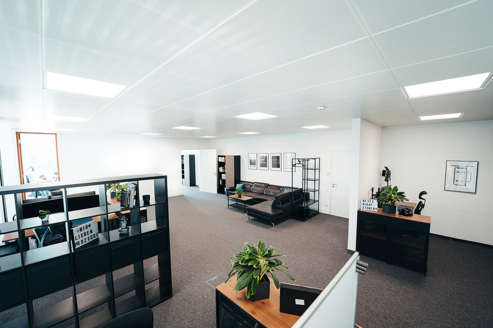 Bestehende Büroeinrichtung können übernommen werden