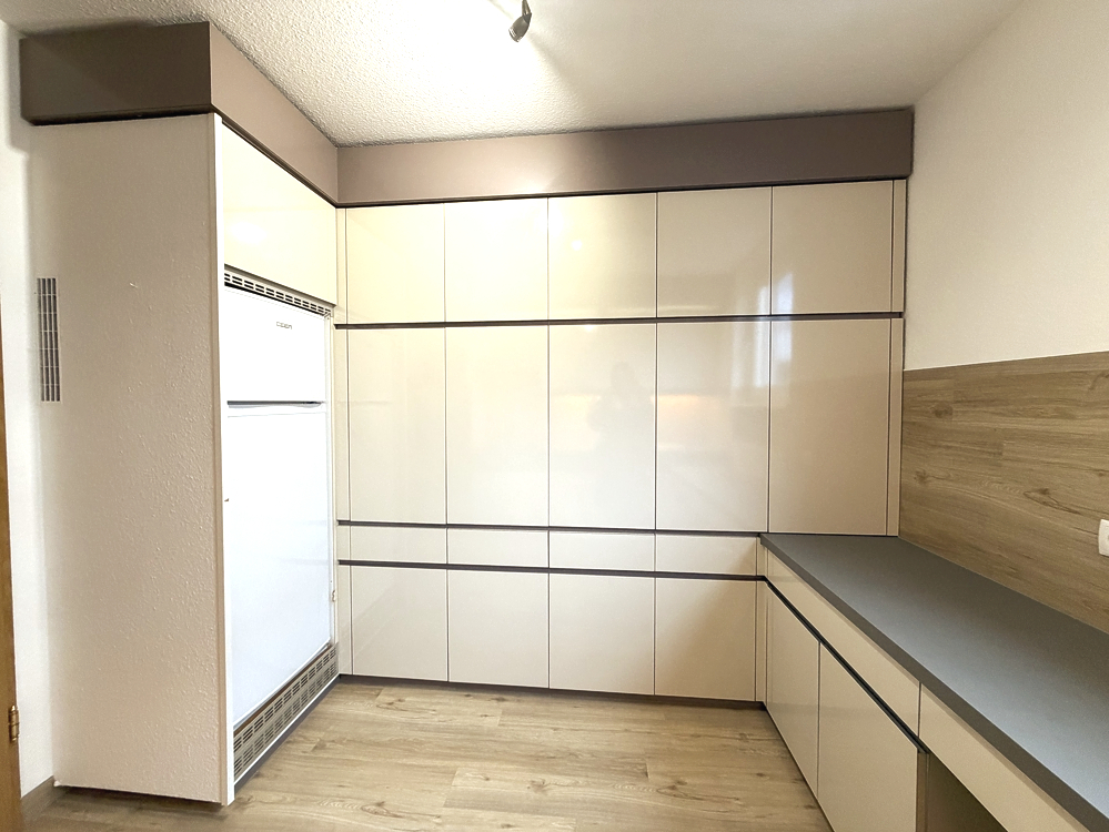 Küche mit viel Stauraum