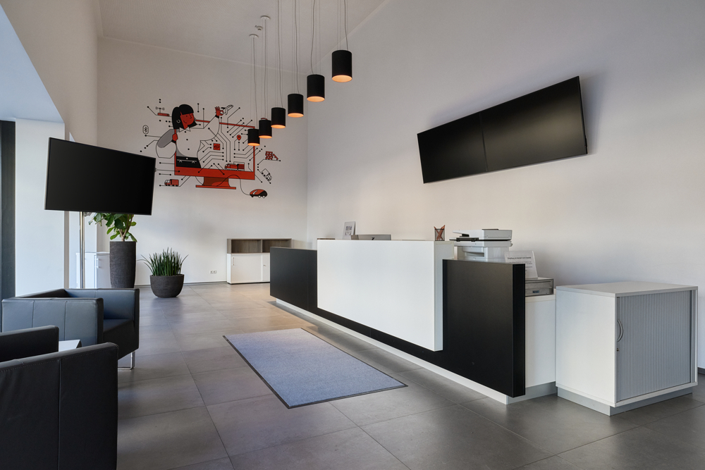 Repräsentativer Eingangsbereich