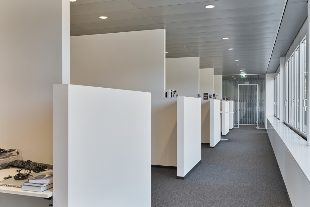 Abgetrennte Arbeitsplätze