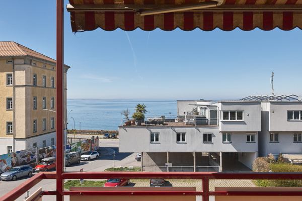 Balkon mit Seeblick