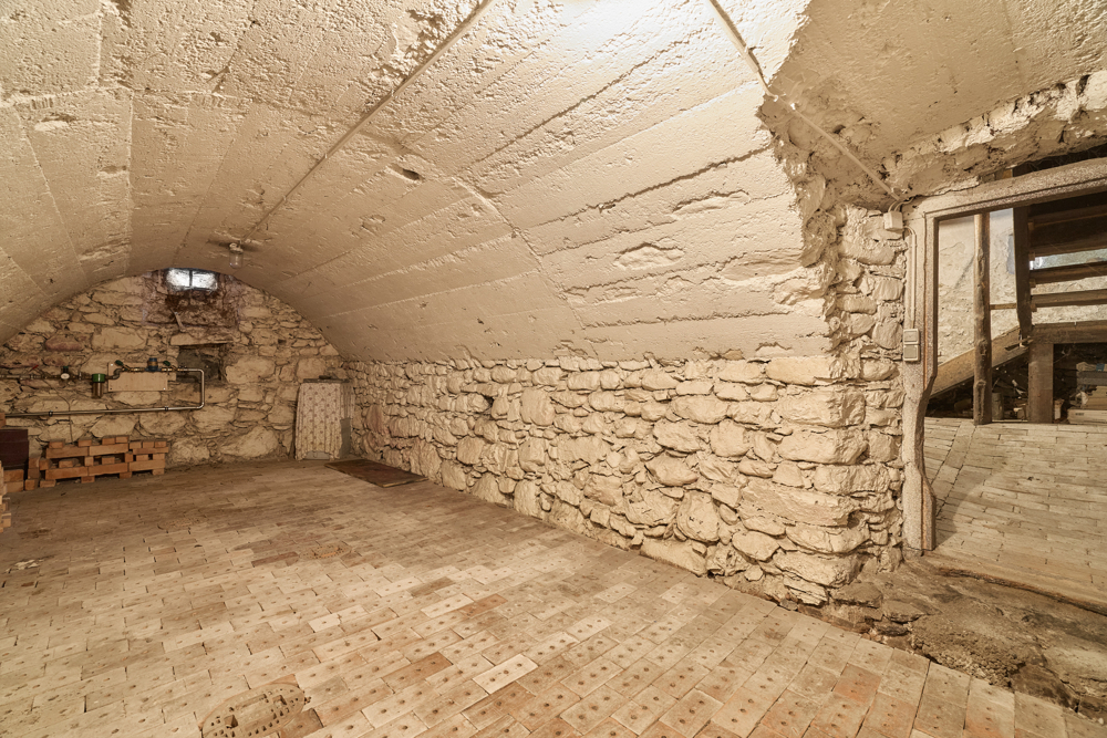 Gewölbekeller aus Naturstein