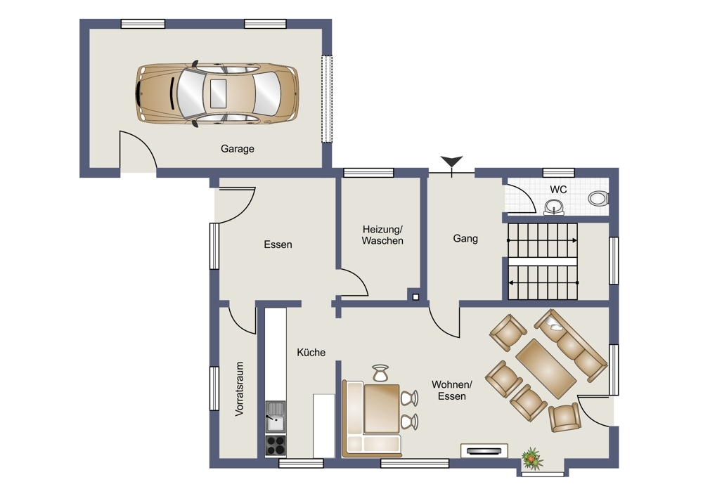 Grundriss EG