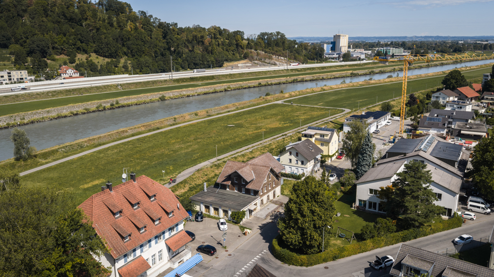 Blick auf den Rhein
