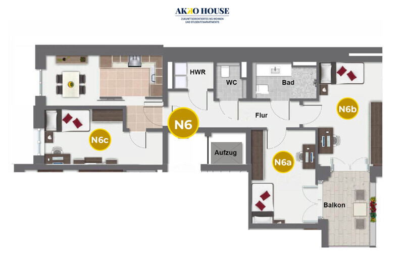 N6 GRUNDRISS