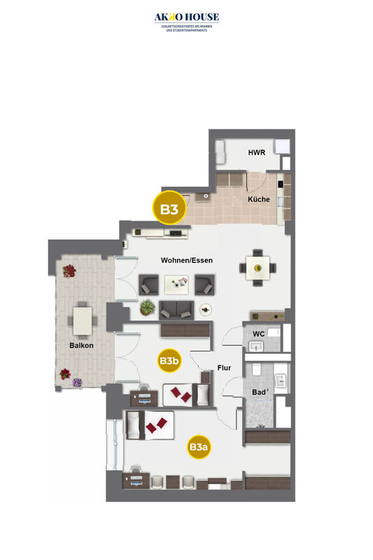 B3 GRUNDRISS