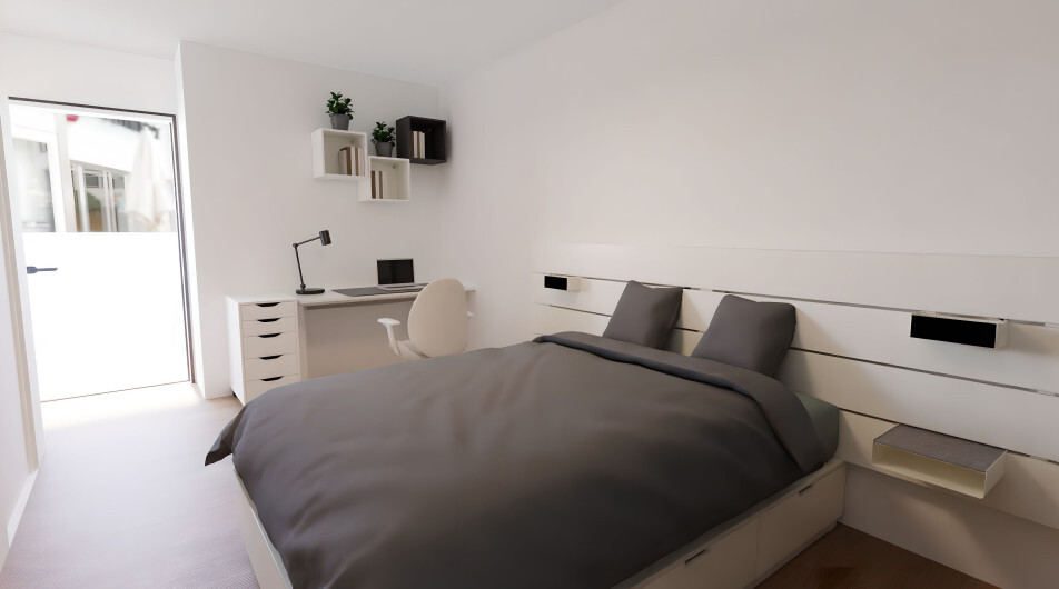 PREMIUM- ANSICHT Schlafzimmer 1