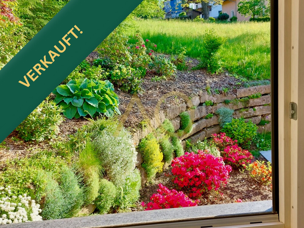Terrasse und Gartenparadies