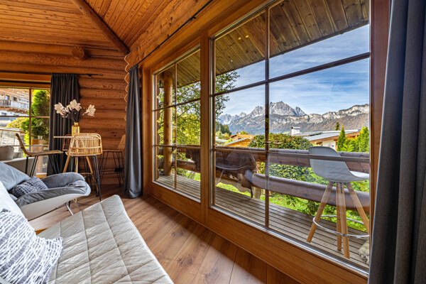 Ausblick vom Wohnbereich