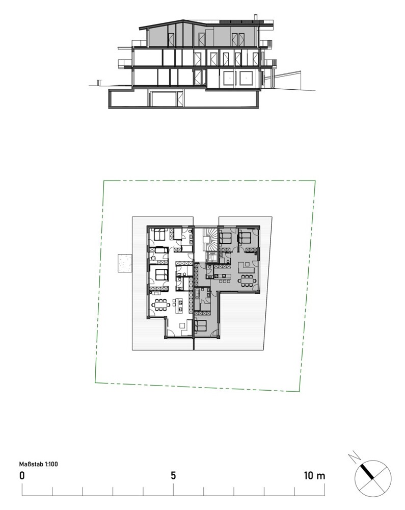 DG Top 9-  1o6 m² Offenes Raumwunder mit 3 Schlafzimmern, 2 Bädern, 3 WCs, 107 m² Terrassse uuuund Sauna 