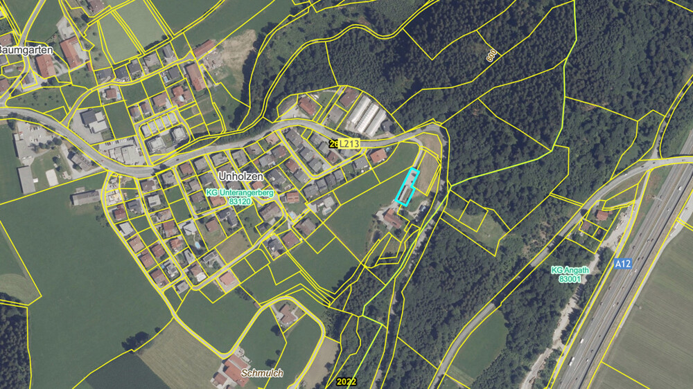 Lageplan Luftaufnahme