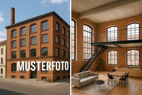 Cooles Loft in der schönen alten Fabrik