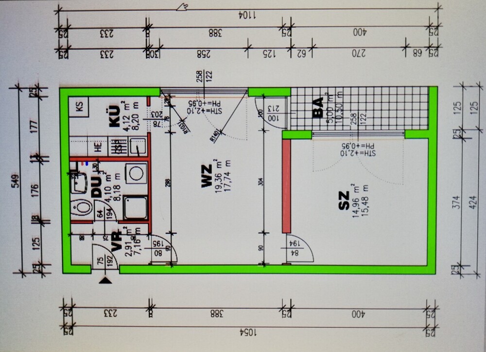 Gut geschnittene Anlegerwohnung