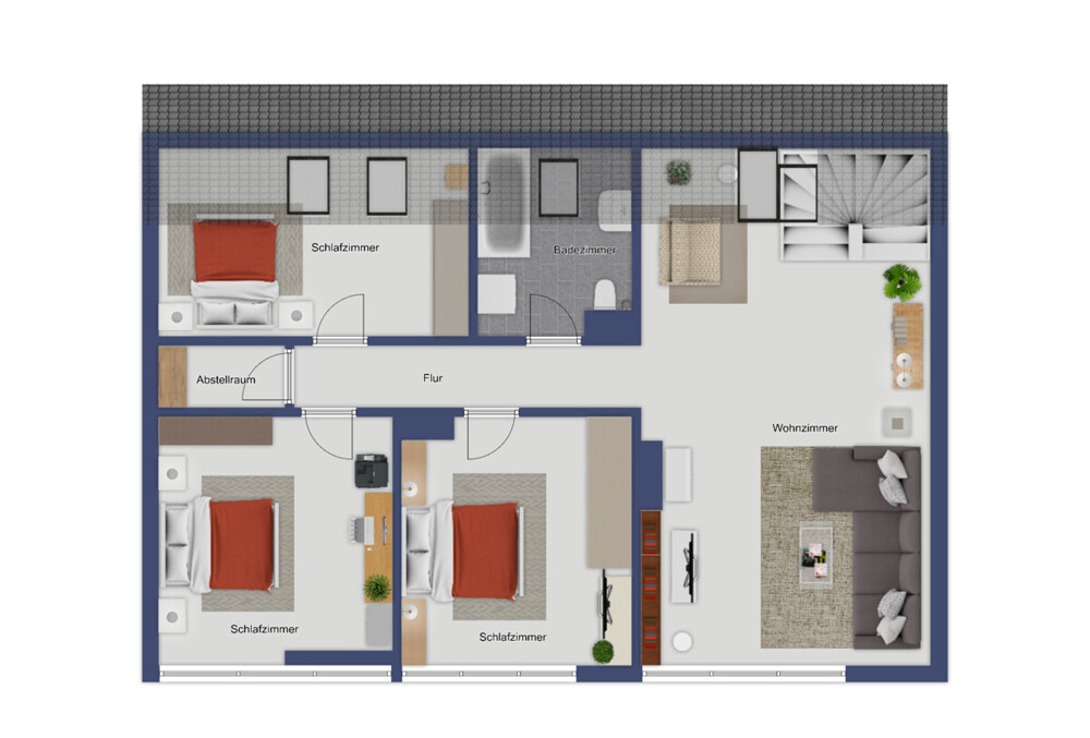 5. OG Guter Schnitt und viel Platz für die ganze Familie