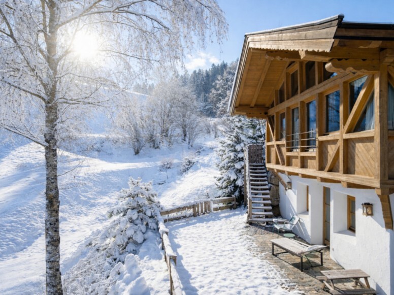 Ski in Ski Out Chalet mit Kaiserblick in Ellmau 1