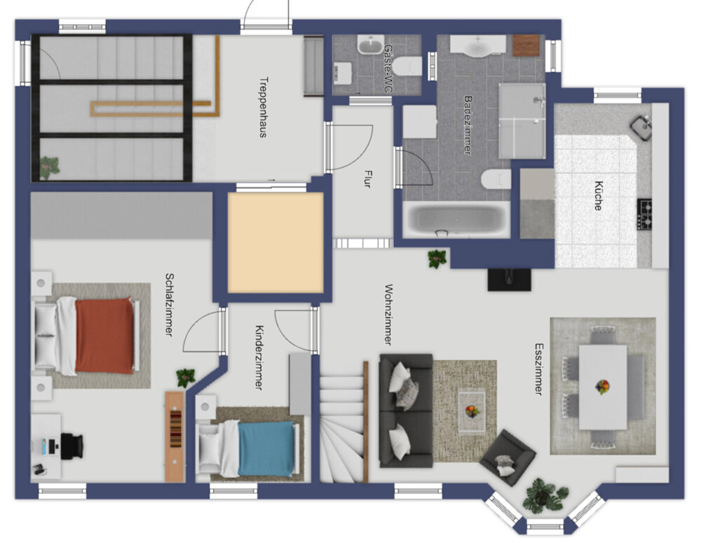 4. OG Guter Schnitt und viel Platz für die ganze Familie