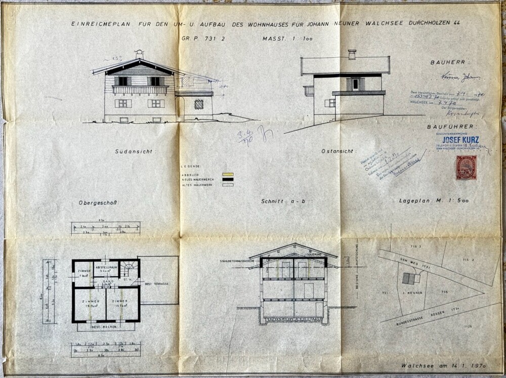 Solides Haus an der Walchseestraße