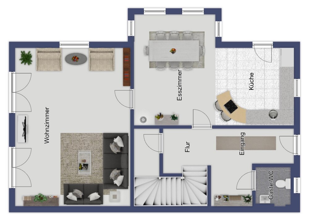 EG Viel Platz für unsere große Familie und meine Ideen