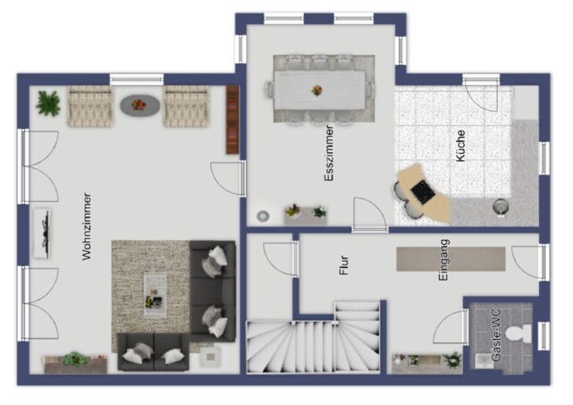 EG Viel Platz für unsere große Familie und meine Ideen