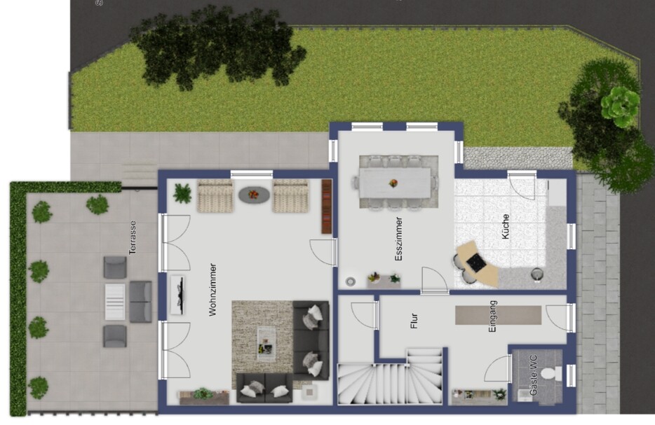 Viel Platz für unsere große Familie und meine Ideen