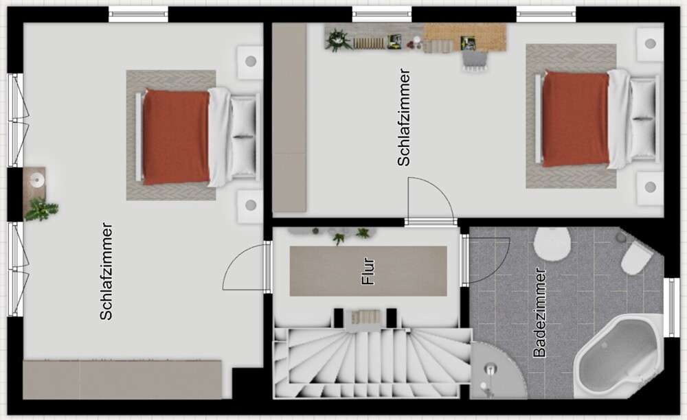 OG Viel Platz für unsere große Familie und meine Ideen