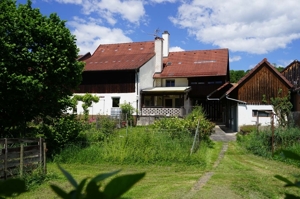 Direkte Zufahrt in den Garten