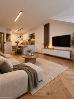 Wohnzimmer/Küche-KI