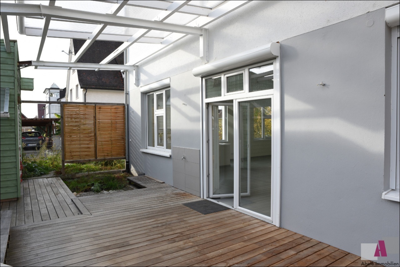 Überdachte Terrasse