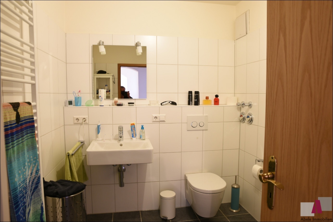 saniertes Badezimmer