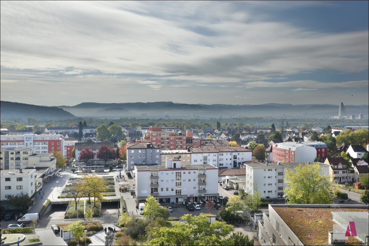 Über den Dächern von Weil am Rhein