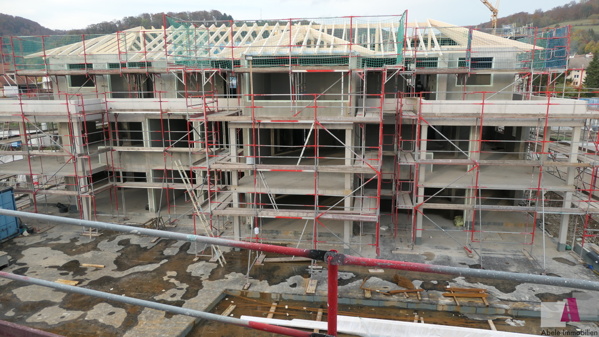 Blick auf Haus 2