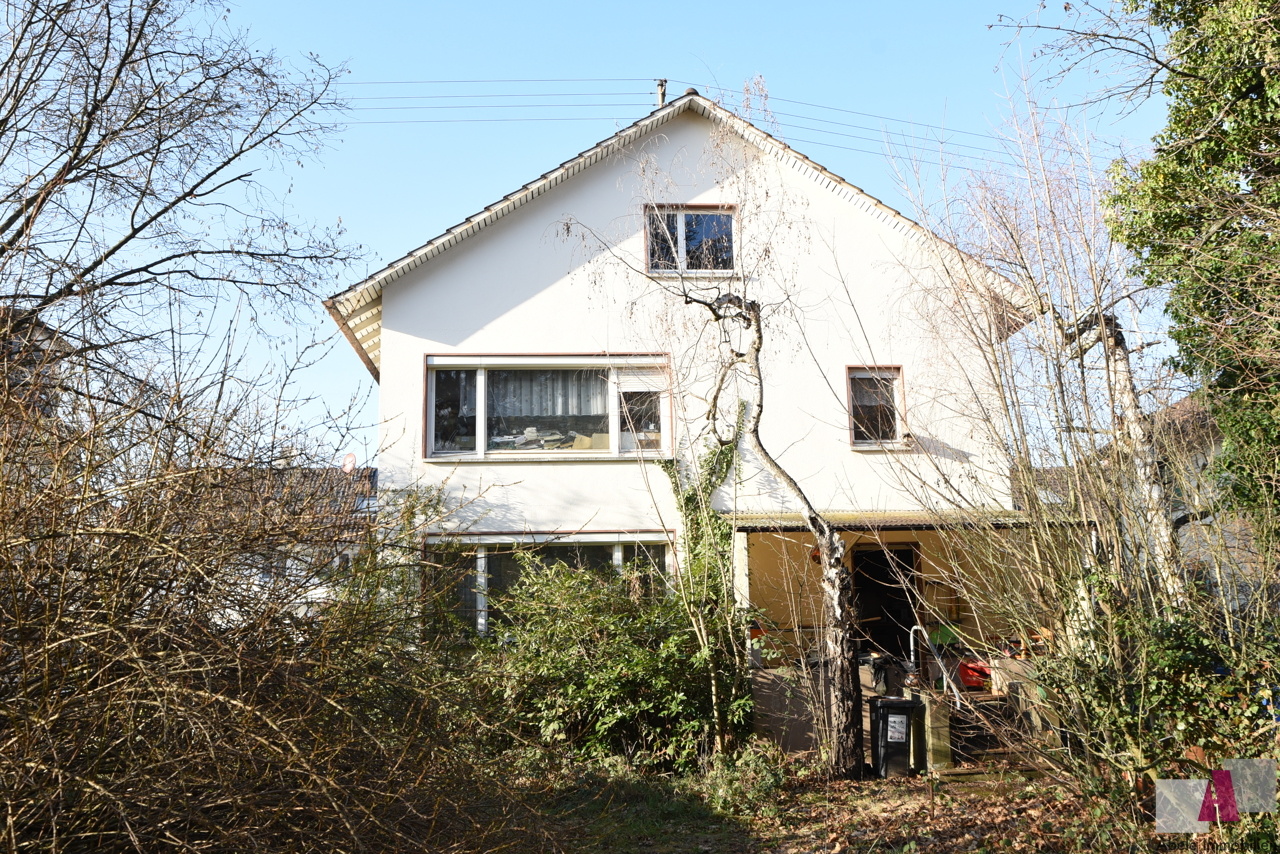 Haus von der Gartenansicht