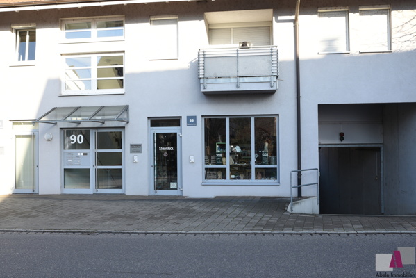 Ansicht Laden / Büro