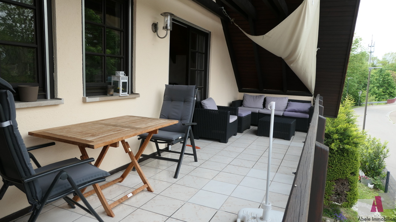 Süd-West Balkon