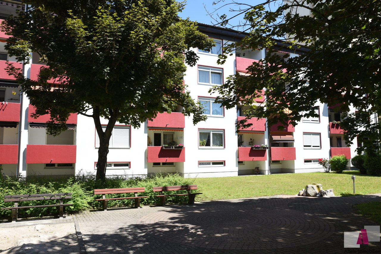 Rückansicht des Hauses