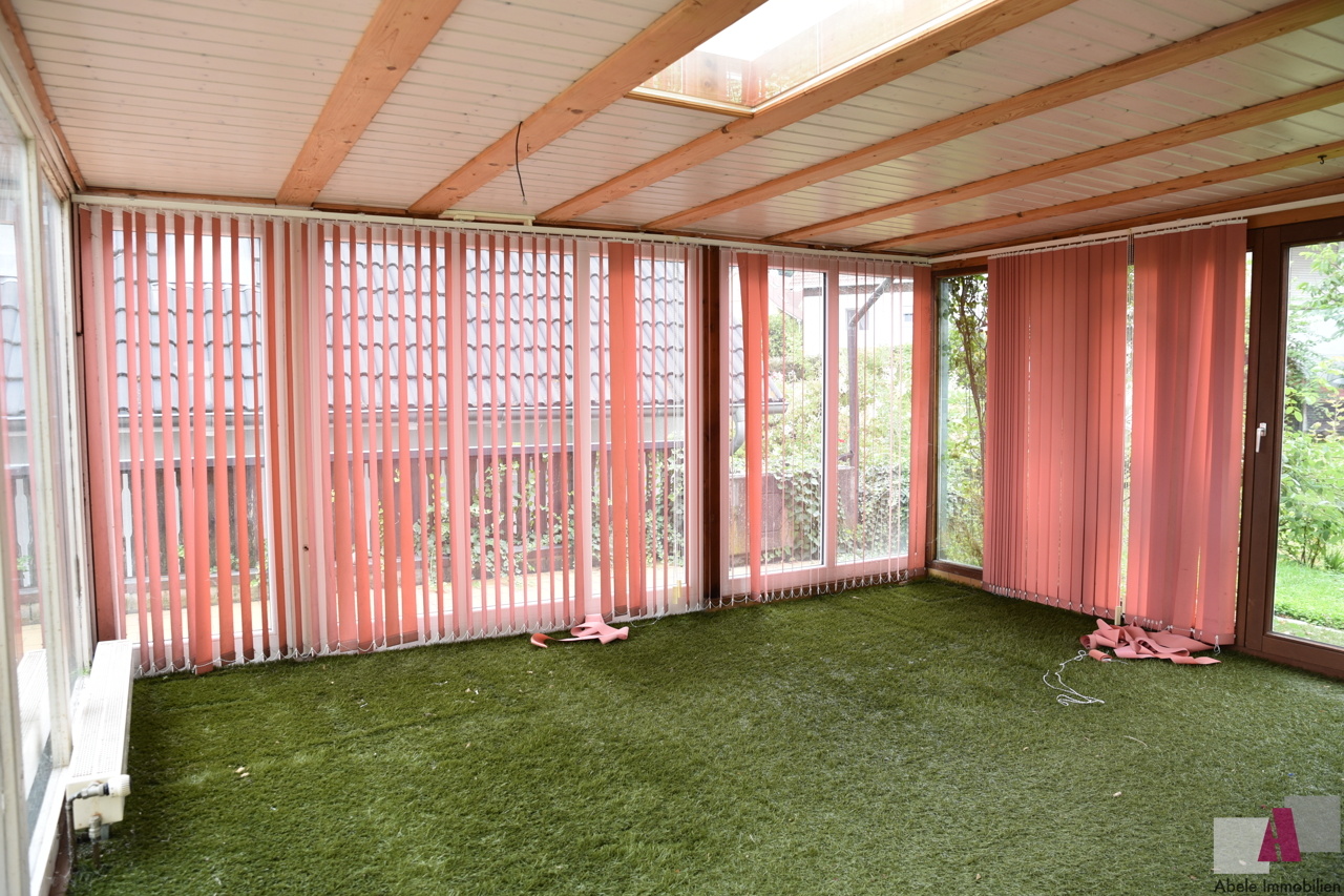 Wintergarten auf den Garagen EG