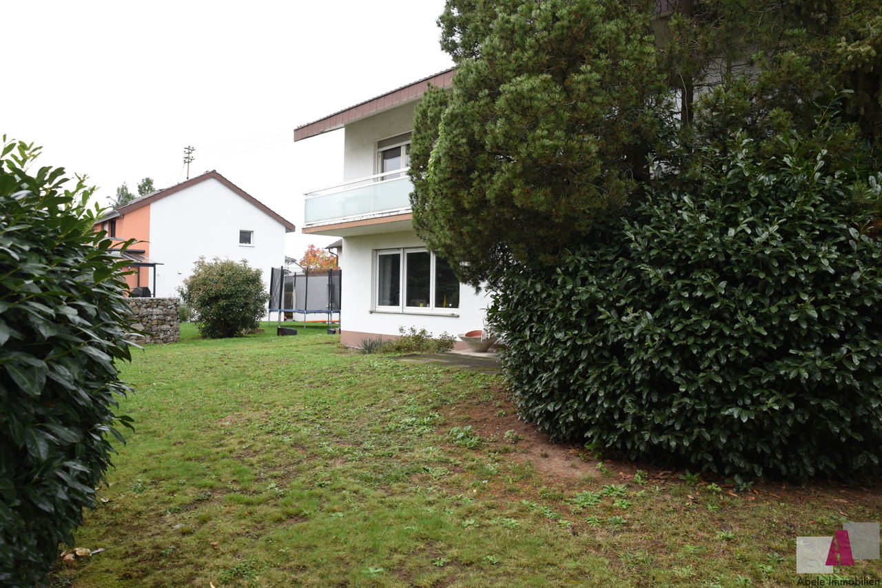 Ansicht vom Garten Richtung Haus