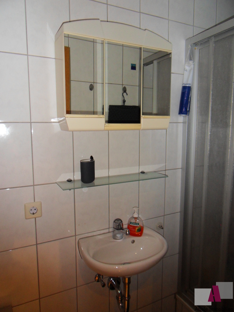 Gäste-WC mit zusätzlicher Dusche 