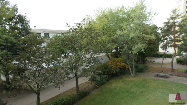 Blick vom Balkon