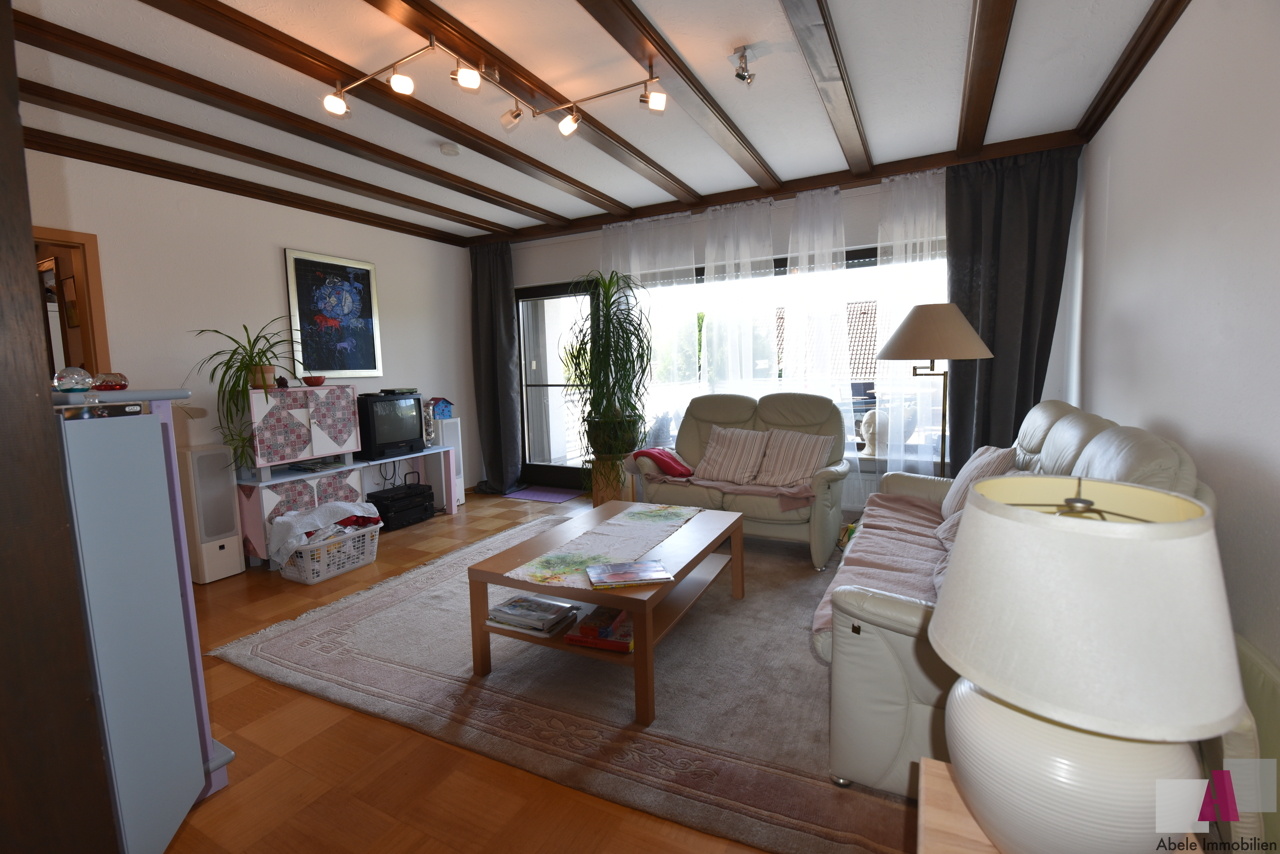 Blick ins Wohnzimmer