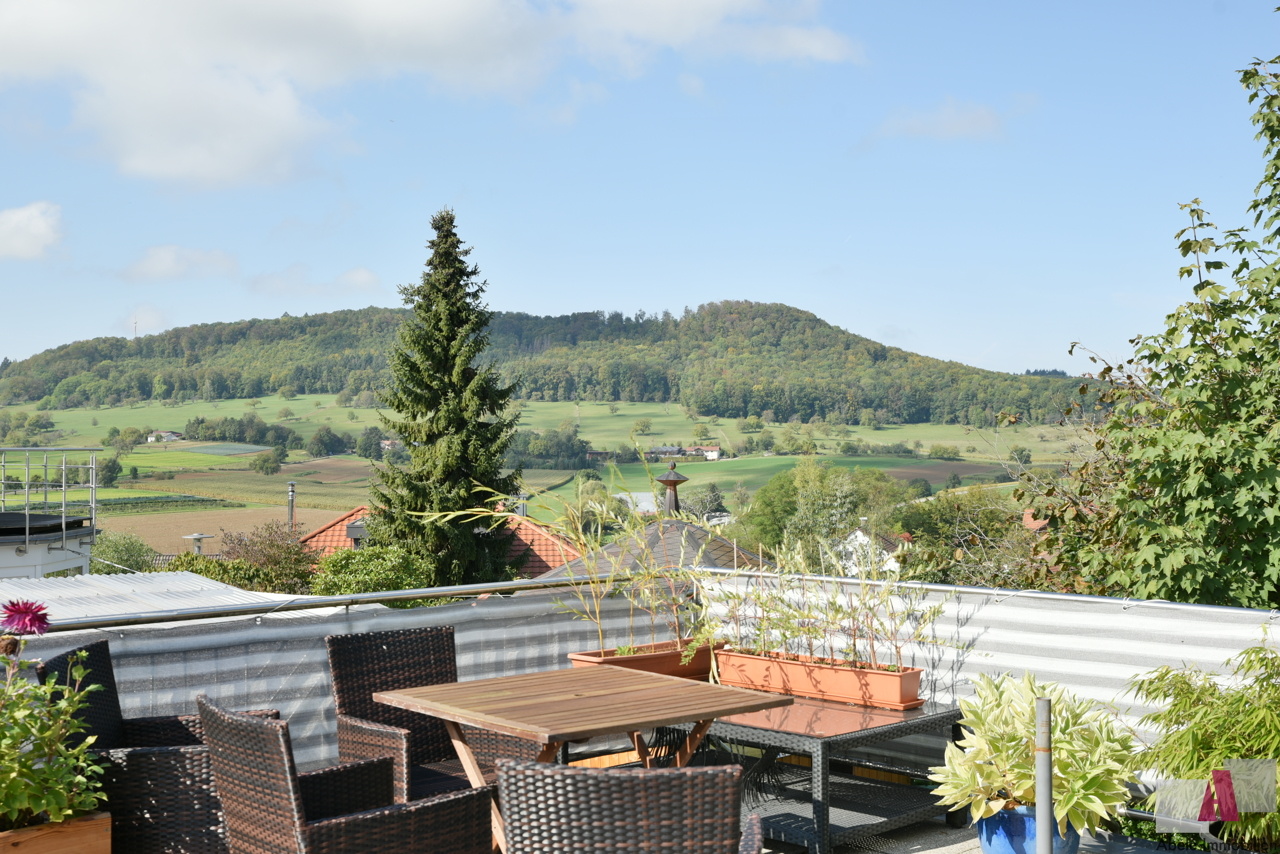 Blick von der Terrasse