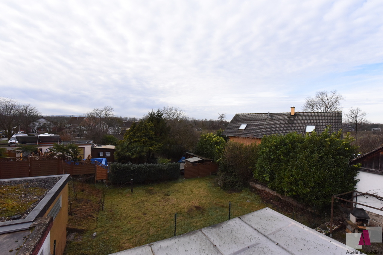 Aussicht vom Balkon