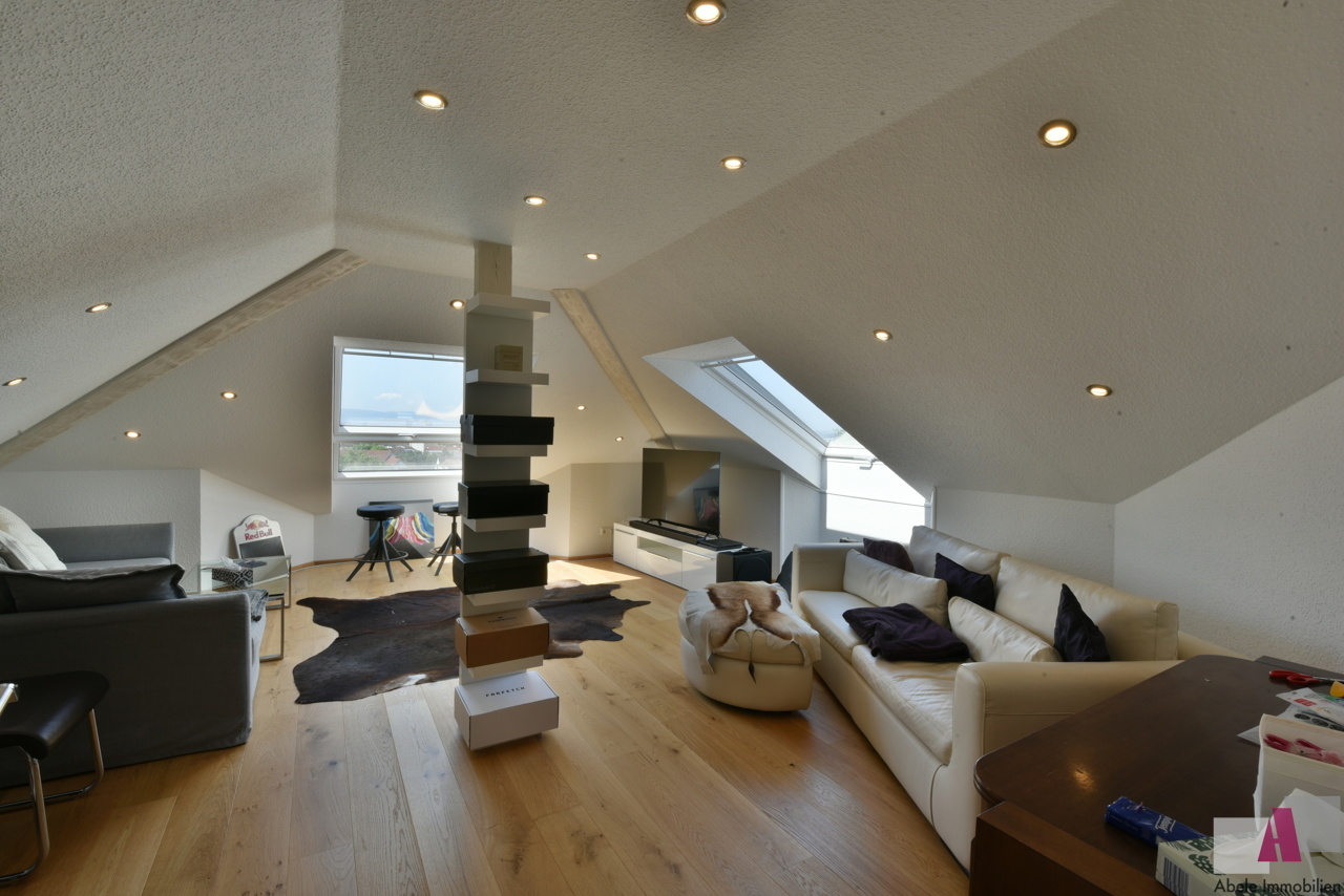 Wohnzimmer DG mit toller Aussicht