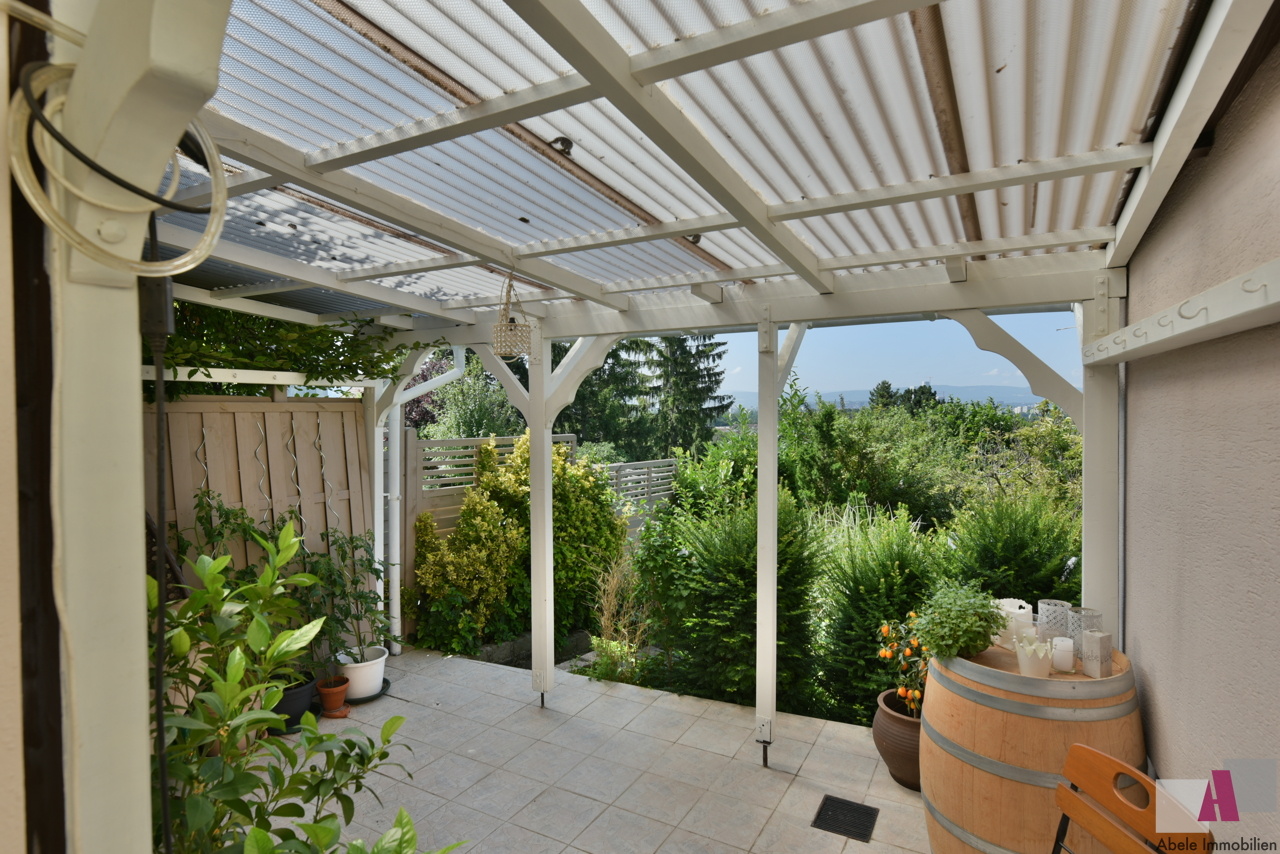 Blick zur Terrasse