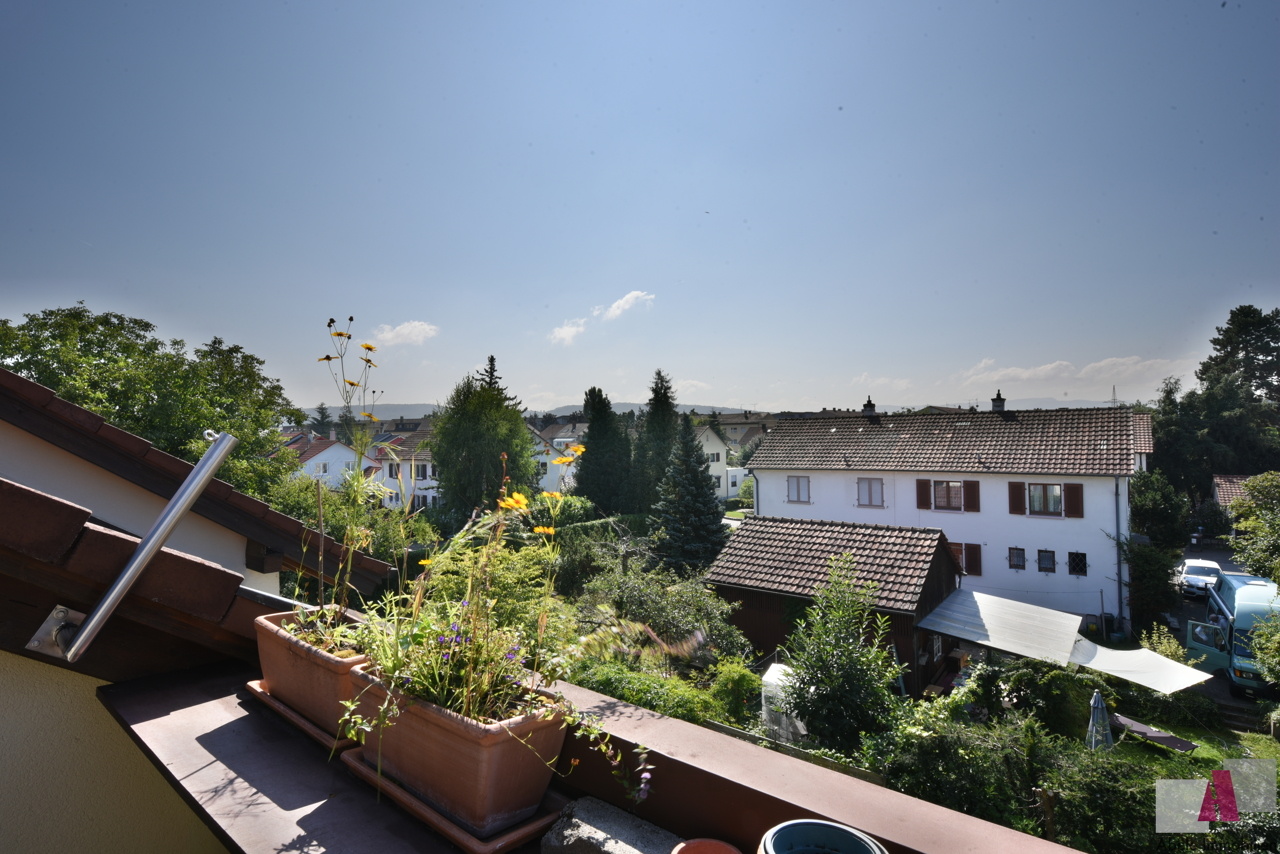 Aussicht von der Dachterrasse