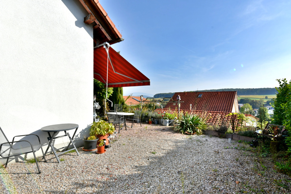 Terrasse mit schöner Aussicht