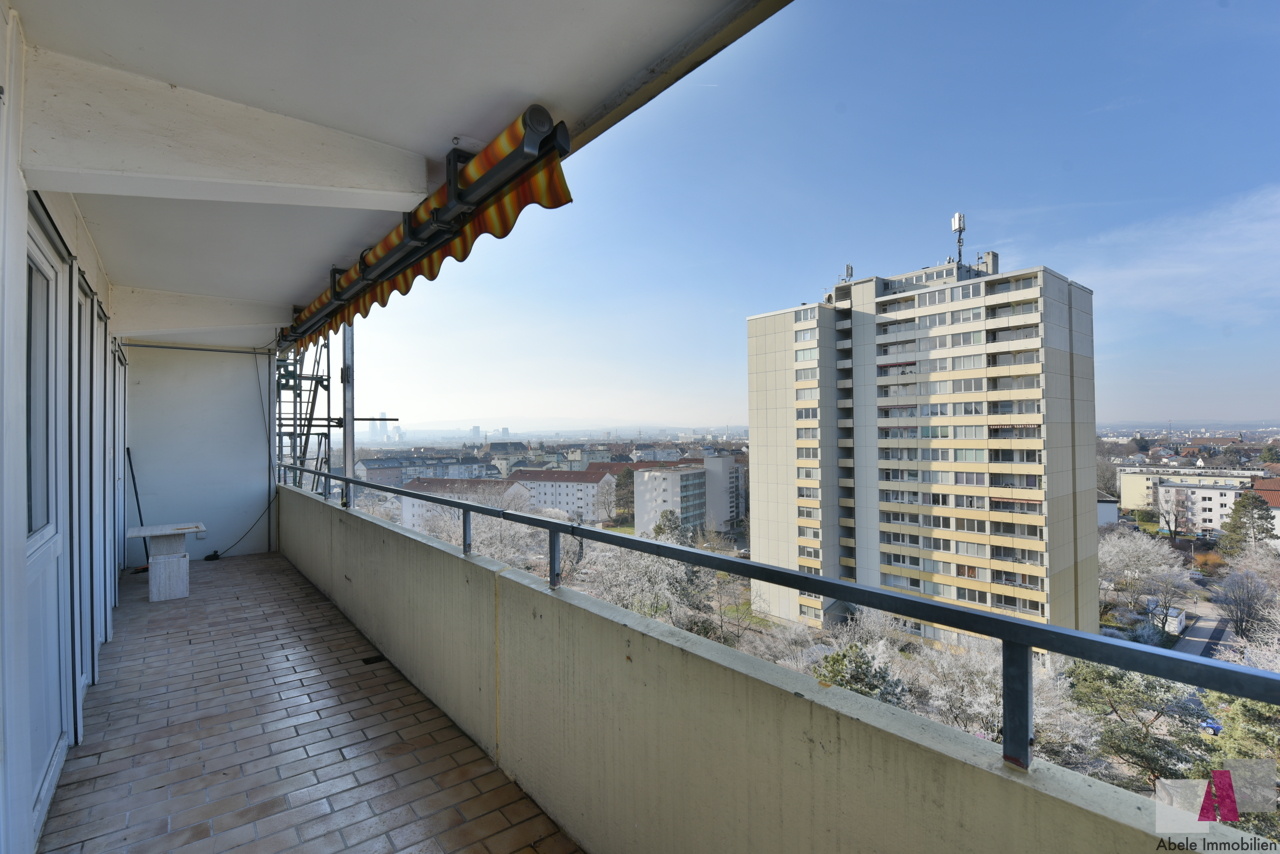 Balkon mit toller Aussicht