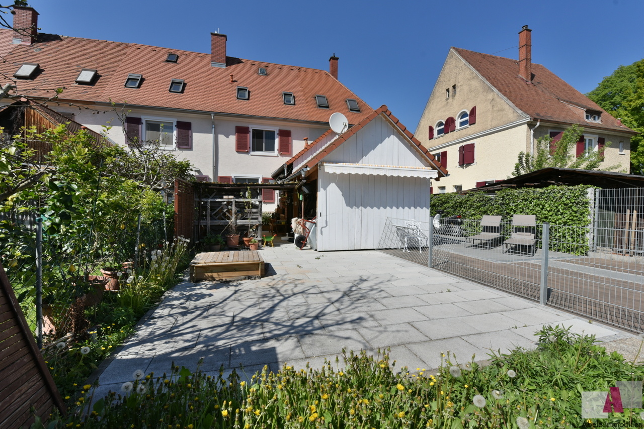 Blick auf die Terrasse