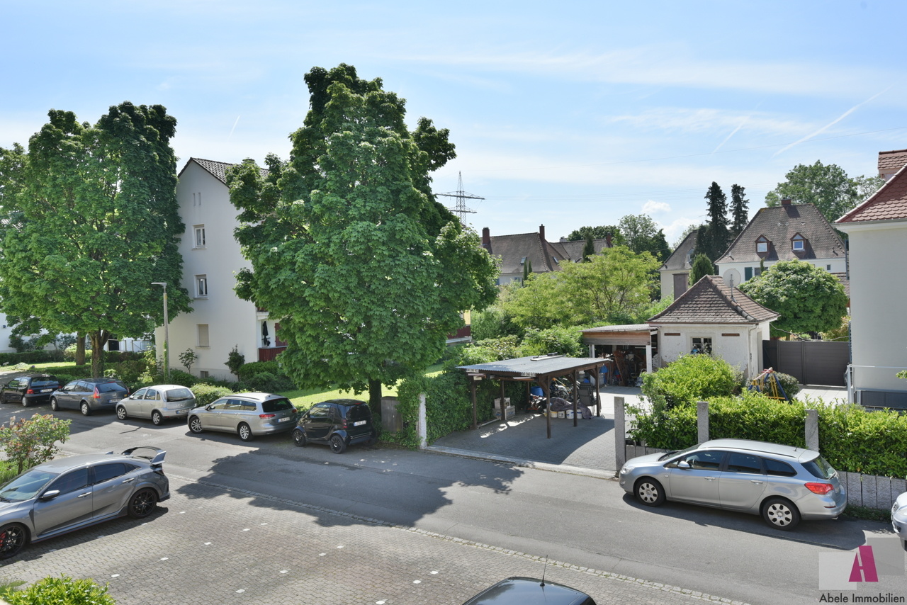 Aussicht vom Balkon