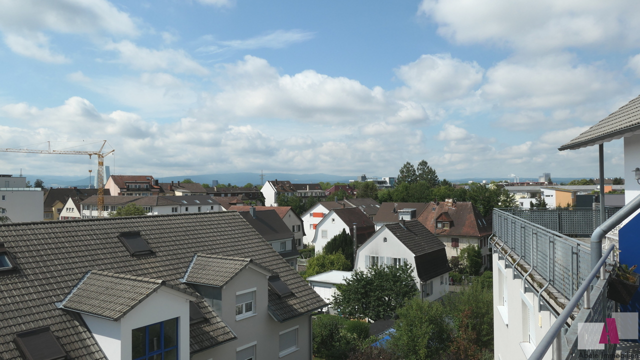 Tolle Aussicht auf Weil am Rhein